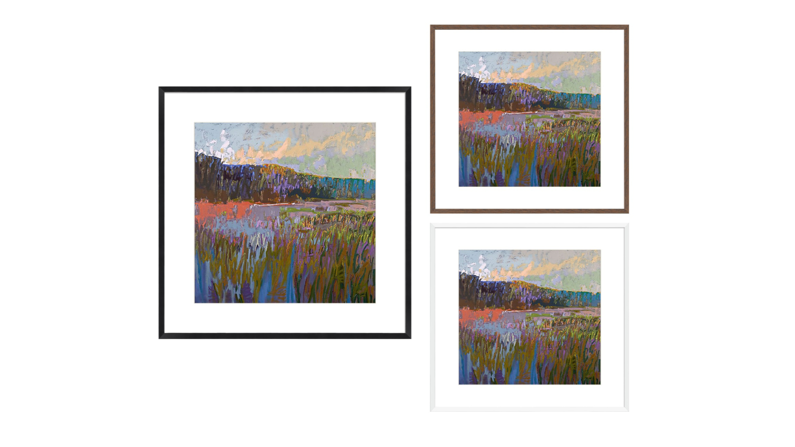 La Grolla More than the Eye Can See 54 x 54cm Frame Wall Art