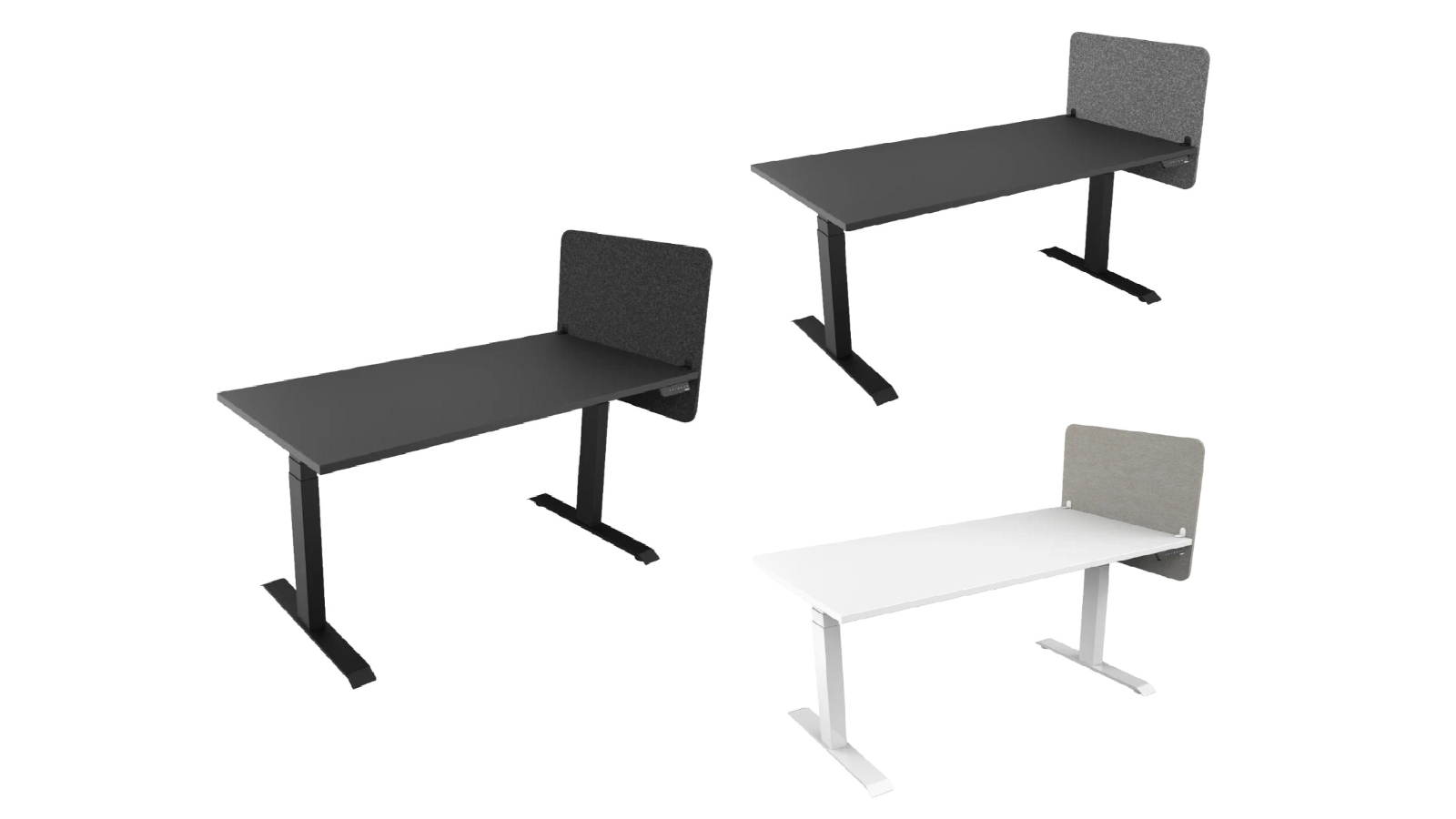 Desky Side Only Desk Partition Divider
