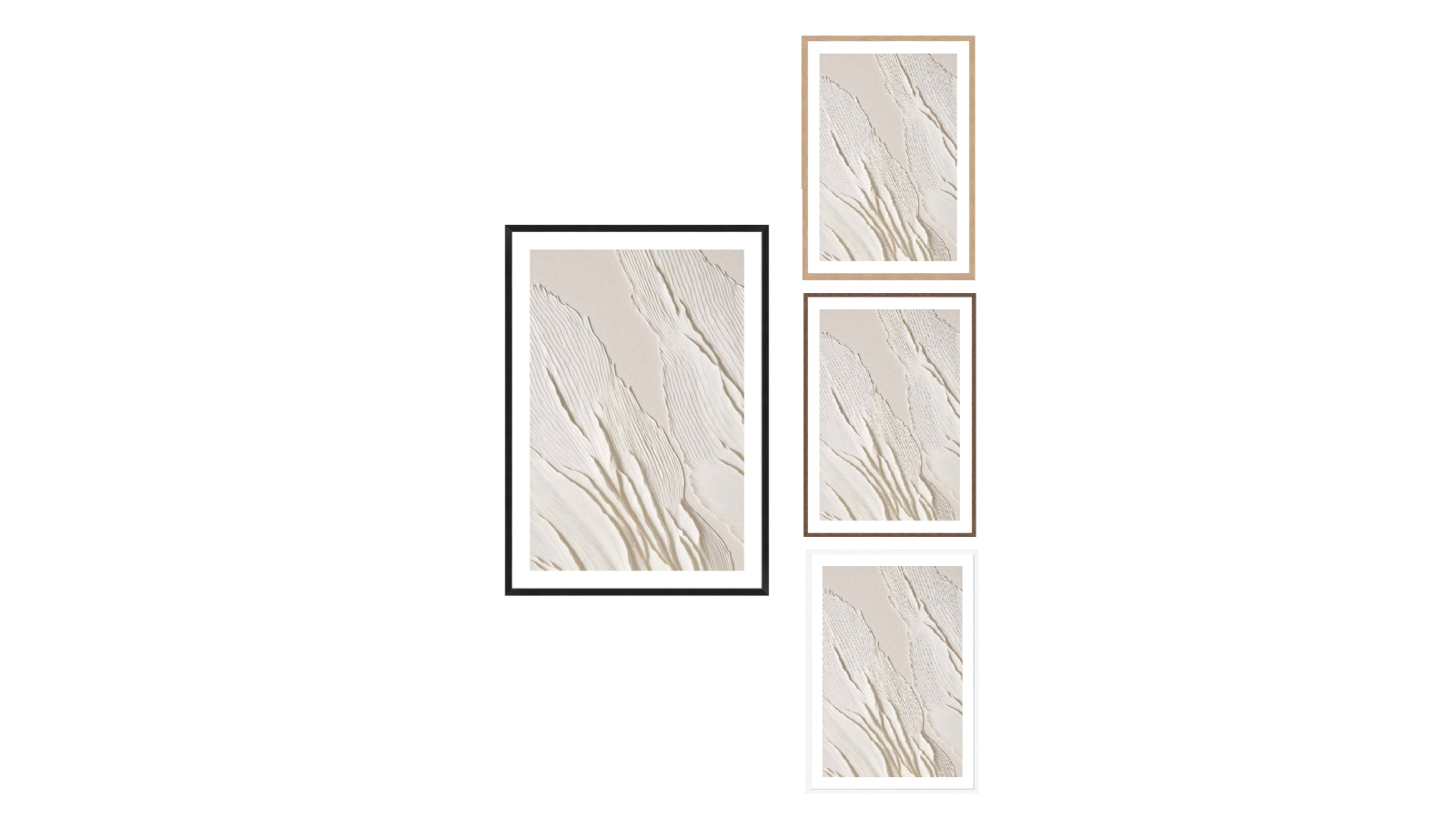 La Grolla Texture Rhapsody I Frame Wall Art