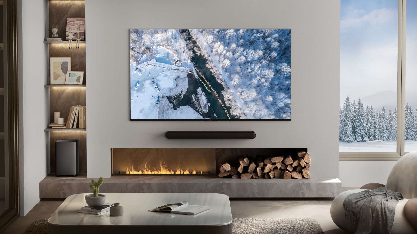TCL 50-inch P745 4K UHD LED Google TV | Harvey Norman