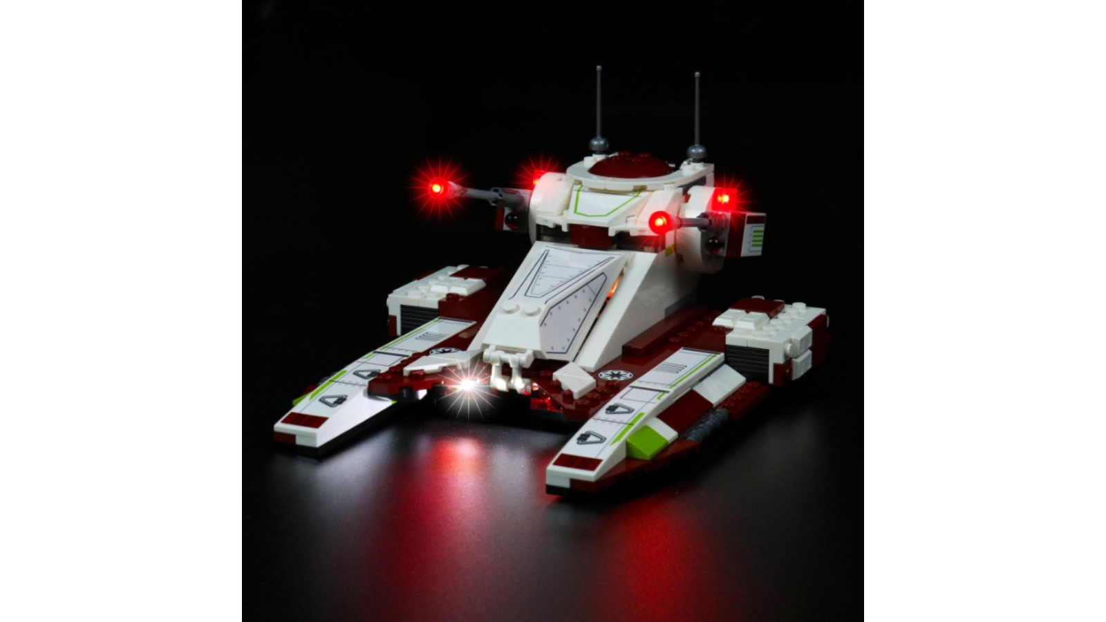 Brick Shine Light Kit for Lego Star Wars Republic Fighter Tank 75342 Classic Version