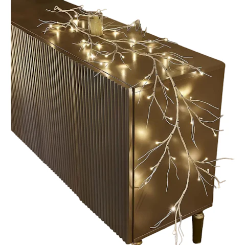 TM 45 Light Bead Simulated Birch Branch Light - 4.92ft