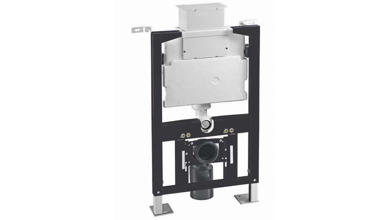 Parisi Front/Top Concealed Cistern (Pneumatic) with Metal Frame