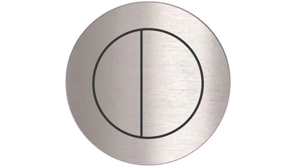 Parisi Actuator Button for Toilet Suite Cisterns - Brushed Nickel