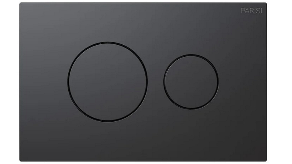 Parisi Tondo II Push Panel - Matte Black