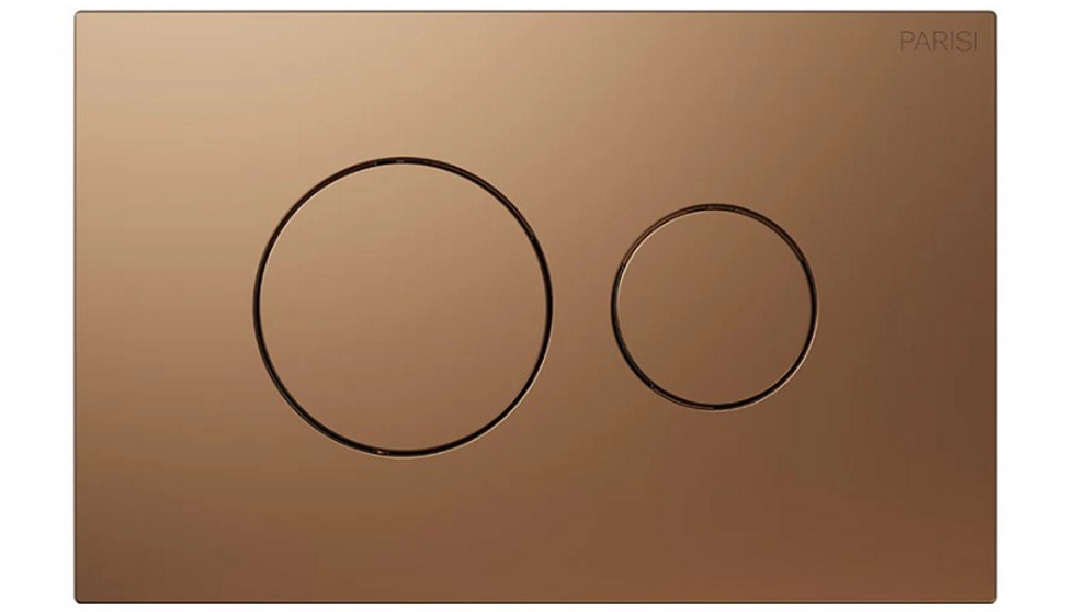 Parisi Tondo II Push Panel - Matte Bronze