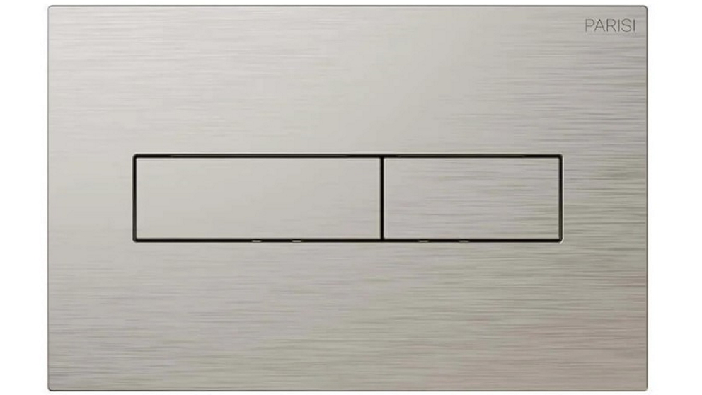 Parisi Blade II Push Panel - Brushed Nickel