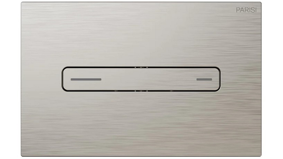 Parisi Quasar Push Panel - Brushed Nickel