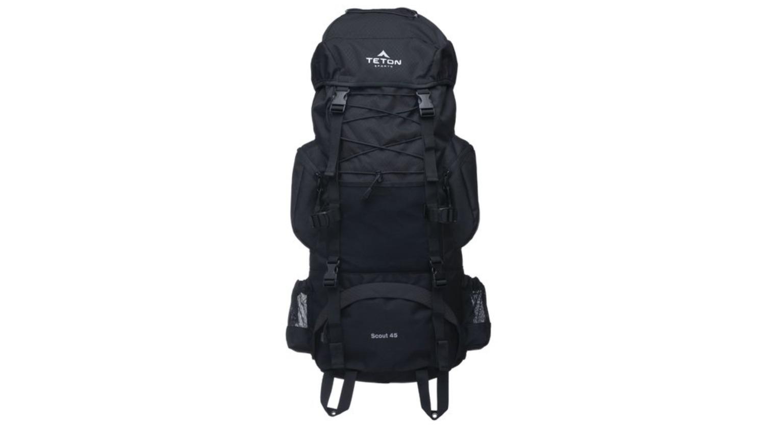 Teton Sports 45 Litre Scout Backpack Black Harvey Norman
