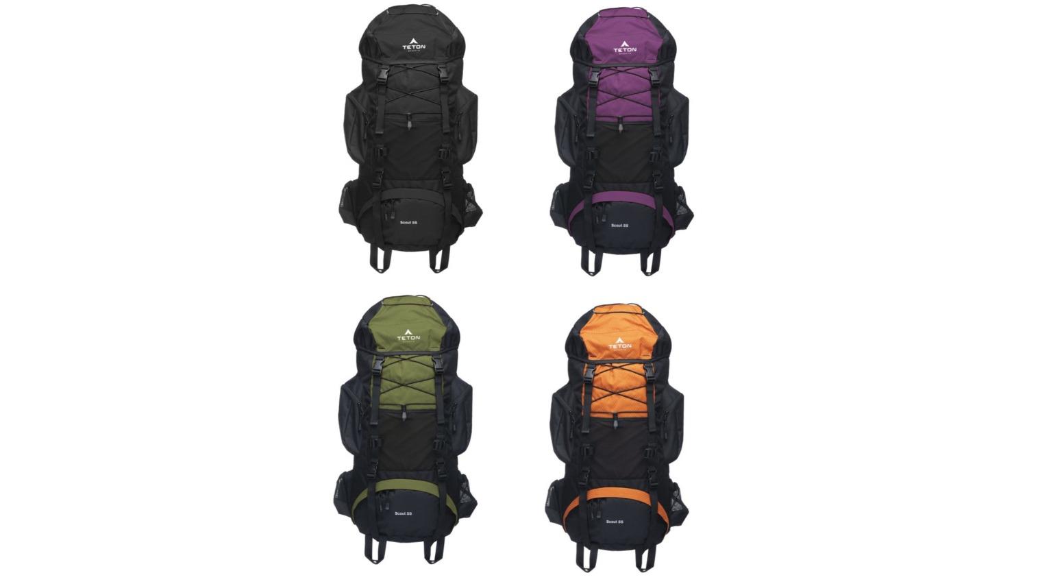 Teton Sports 55 Litre Scout Backpack | Harvey Norman