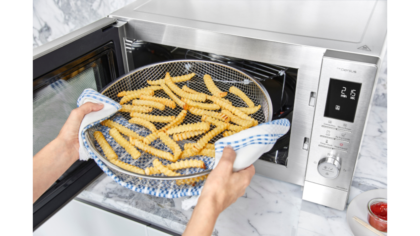 Panasonic 34l combination microwave online