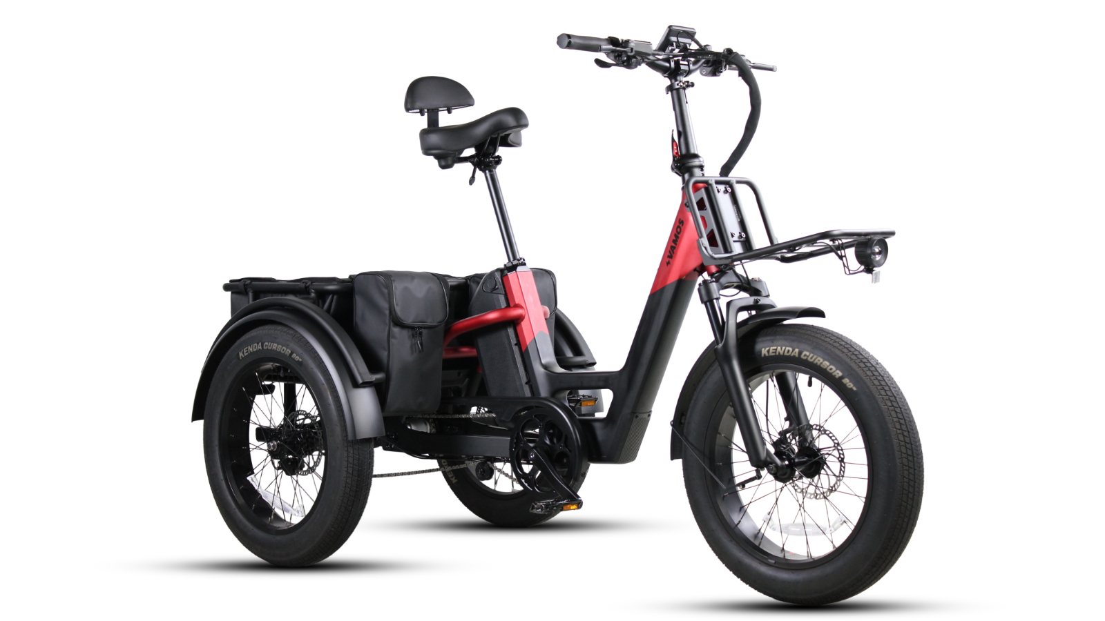 Vamos Bikes 52V/20Ah Papa Grande Pro 3-Wheel E-Trike Bike - Red