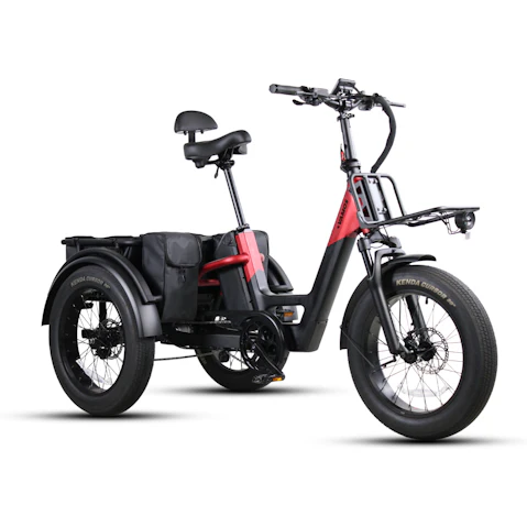 Vamos Bikes 52V/25Ah Papa Grande Pro 3-Wheel E-Trike Bike - Red