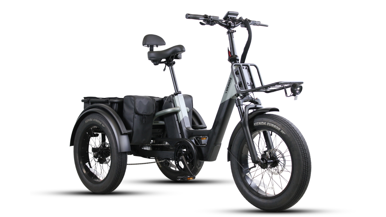 Vamos Bikes 52V/25Ah Papa Grande Pro 3-Wheel E-Trike Bike - Grey