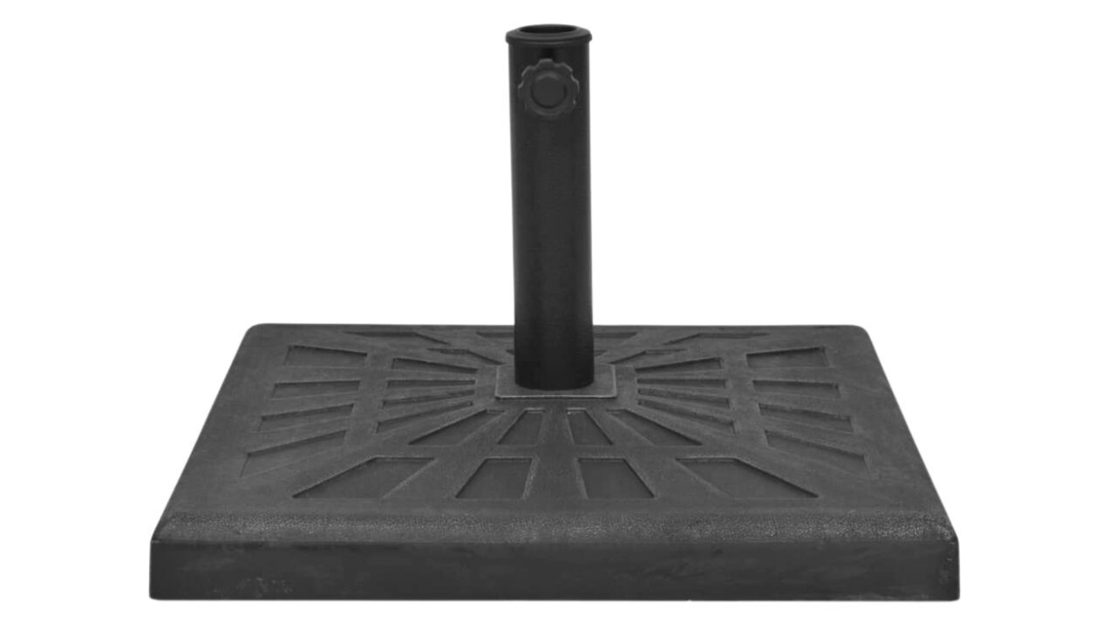 ShadeBloom Resin Square Outdoor Umbrella - 51 x 51 x 32.5cm