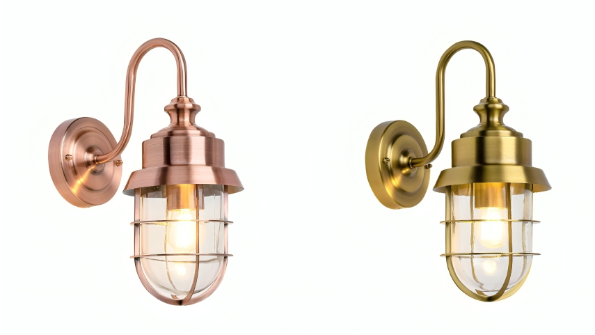 CLA Parol Cylinder Glass Exterior Wall Light