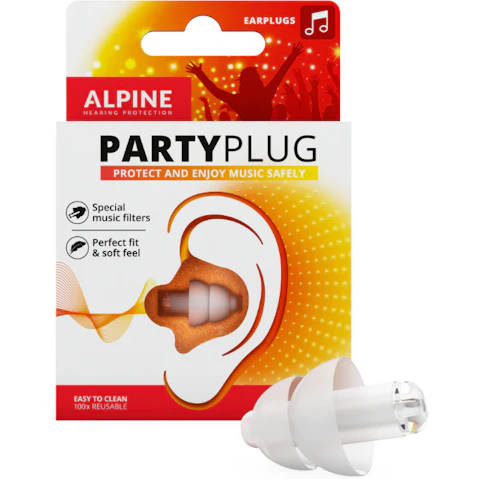 Alpine Transparent Party Plug Earplug