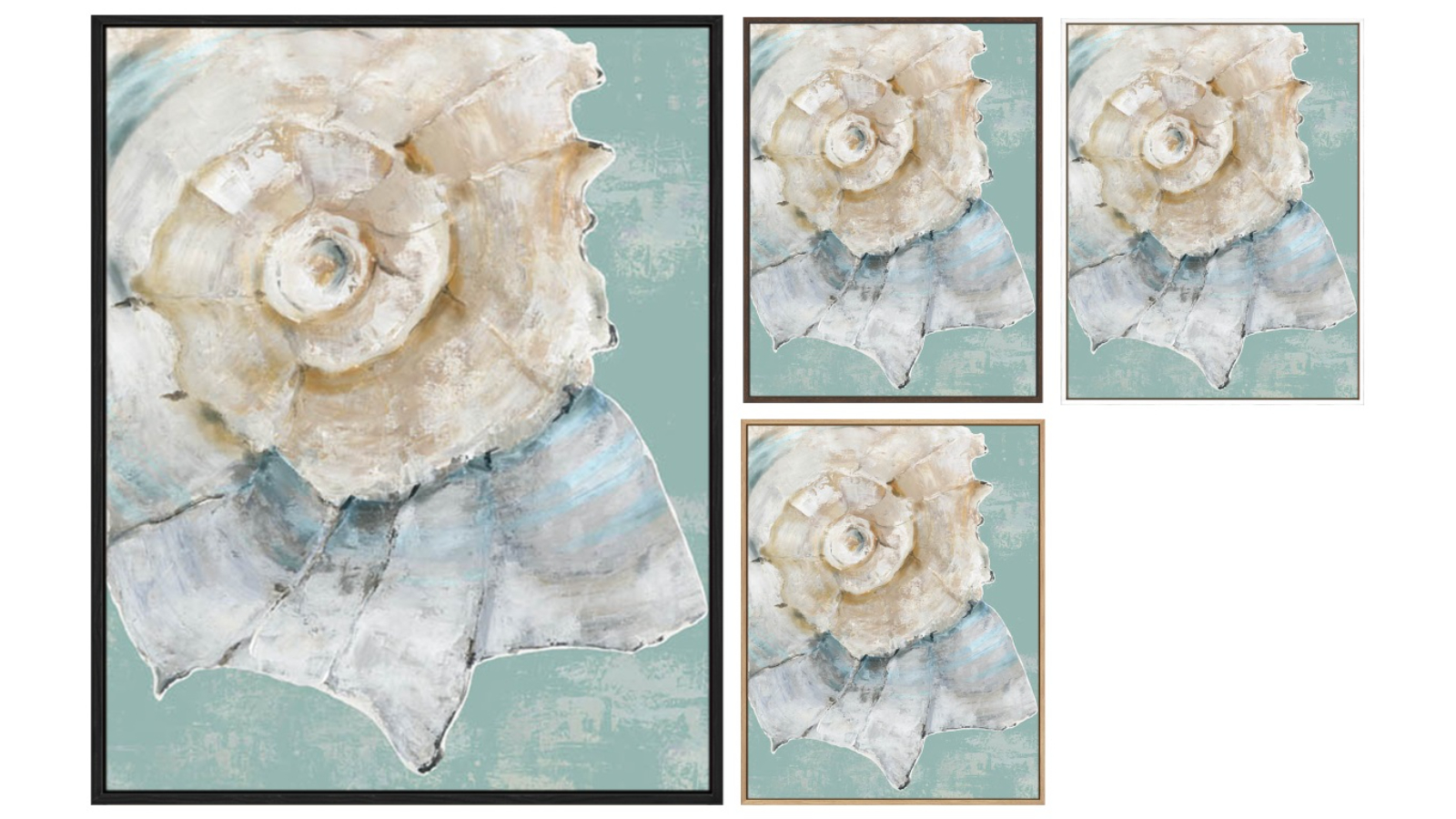 La Grolla Pastel Shell I Gallery Wall Art