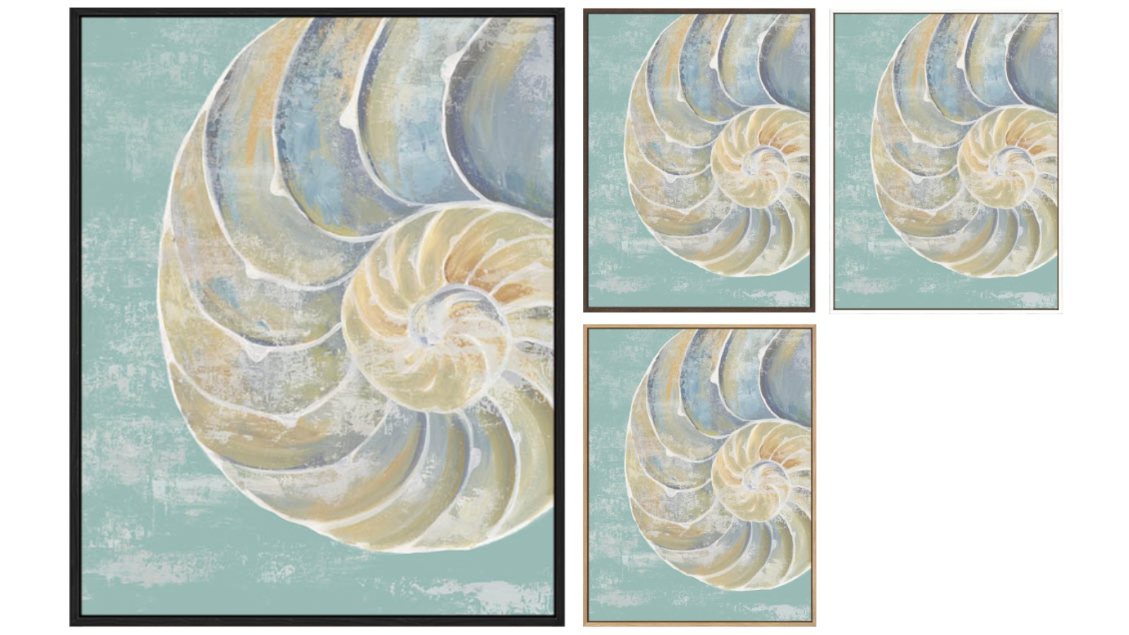 La Grolla Pastel Shell II Gallery Wall Art