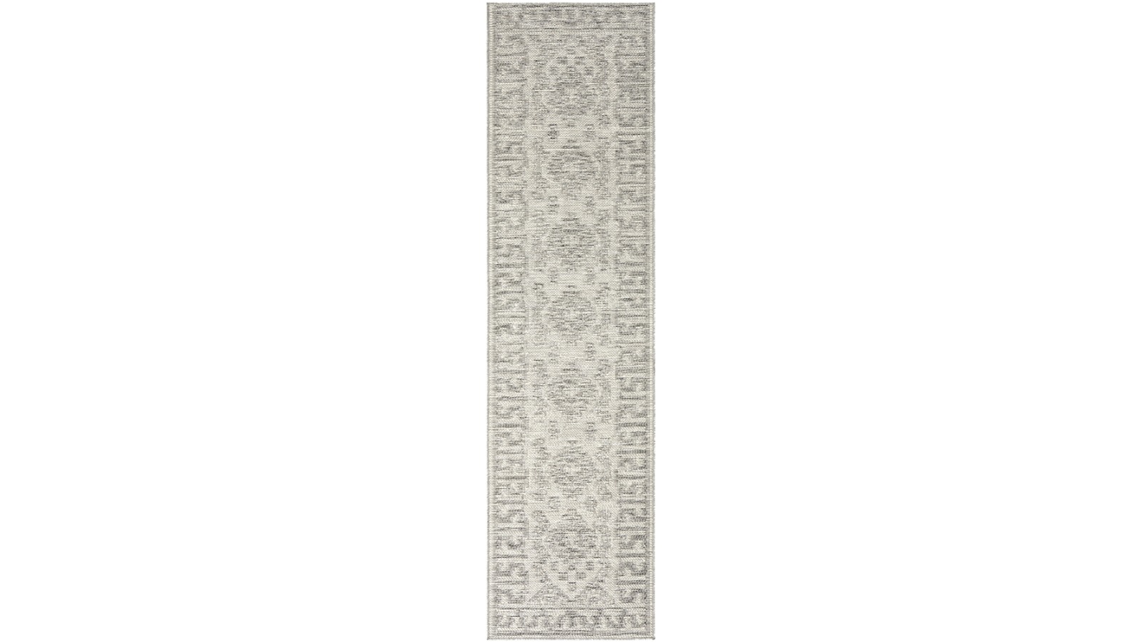The Weave Studio Element Kuza Grey Runner Outdoor Rug