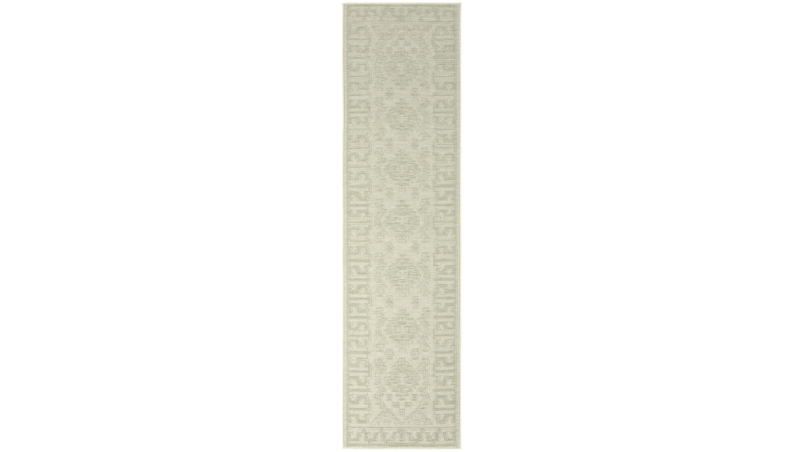 The Weave Studio Element Kuza Mint Runner Outdoor Rug