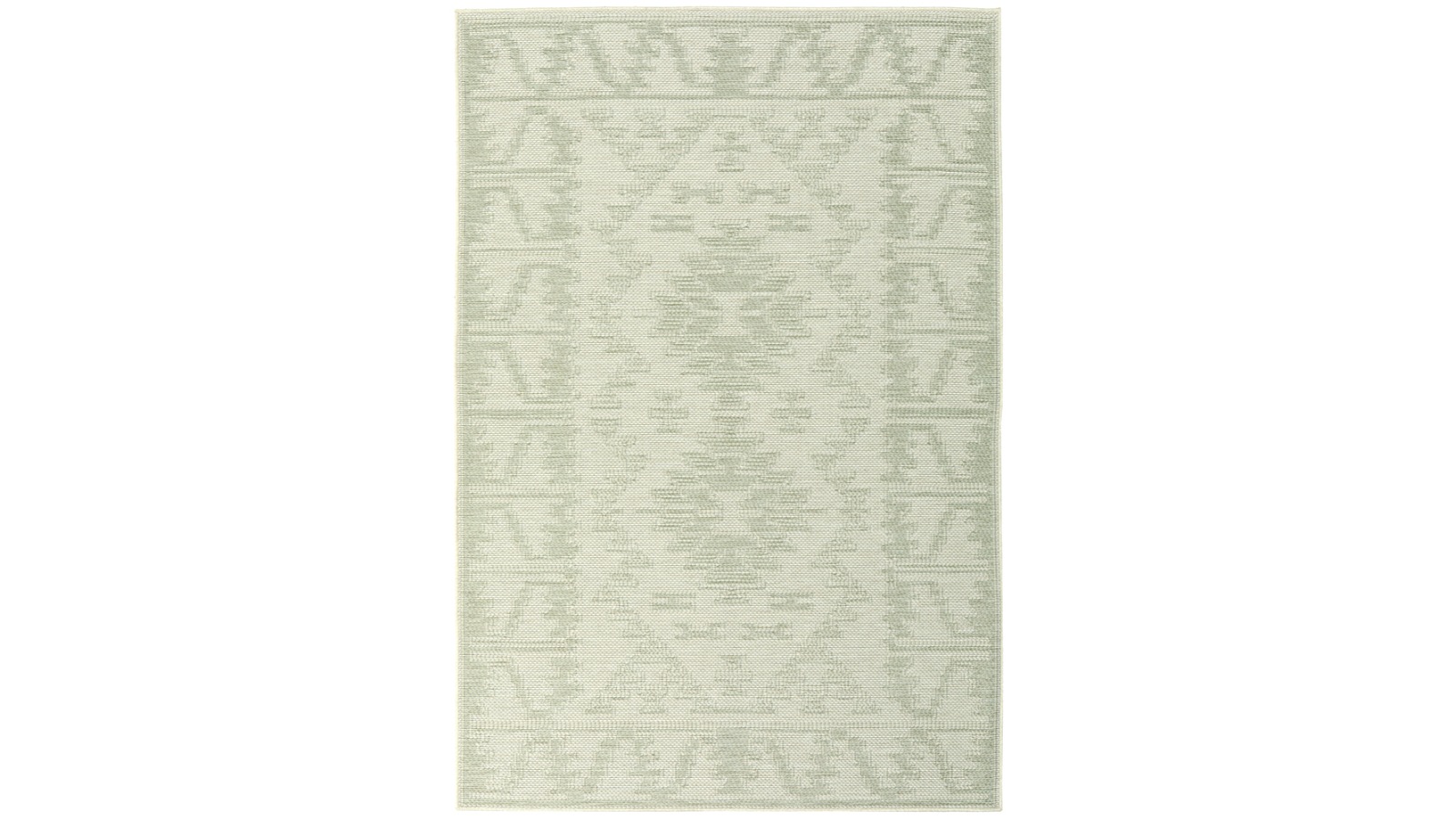 The Weave Studio Element Kuza Mint Outdoor Rug