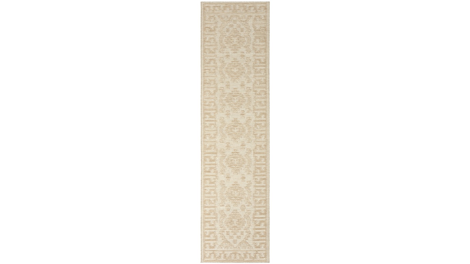 The Weave Studio Element Kuza Natural Runner Outdoor Rug