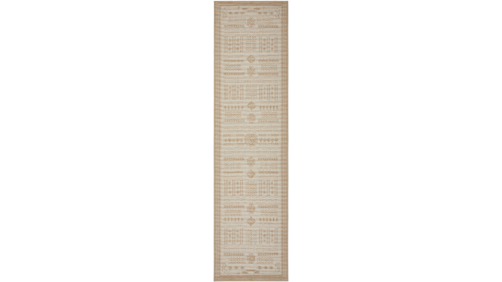 The Weave Studio Alfresco Ziggy Natural Runner Rug