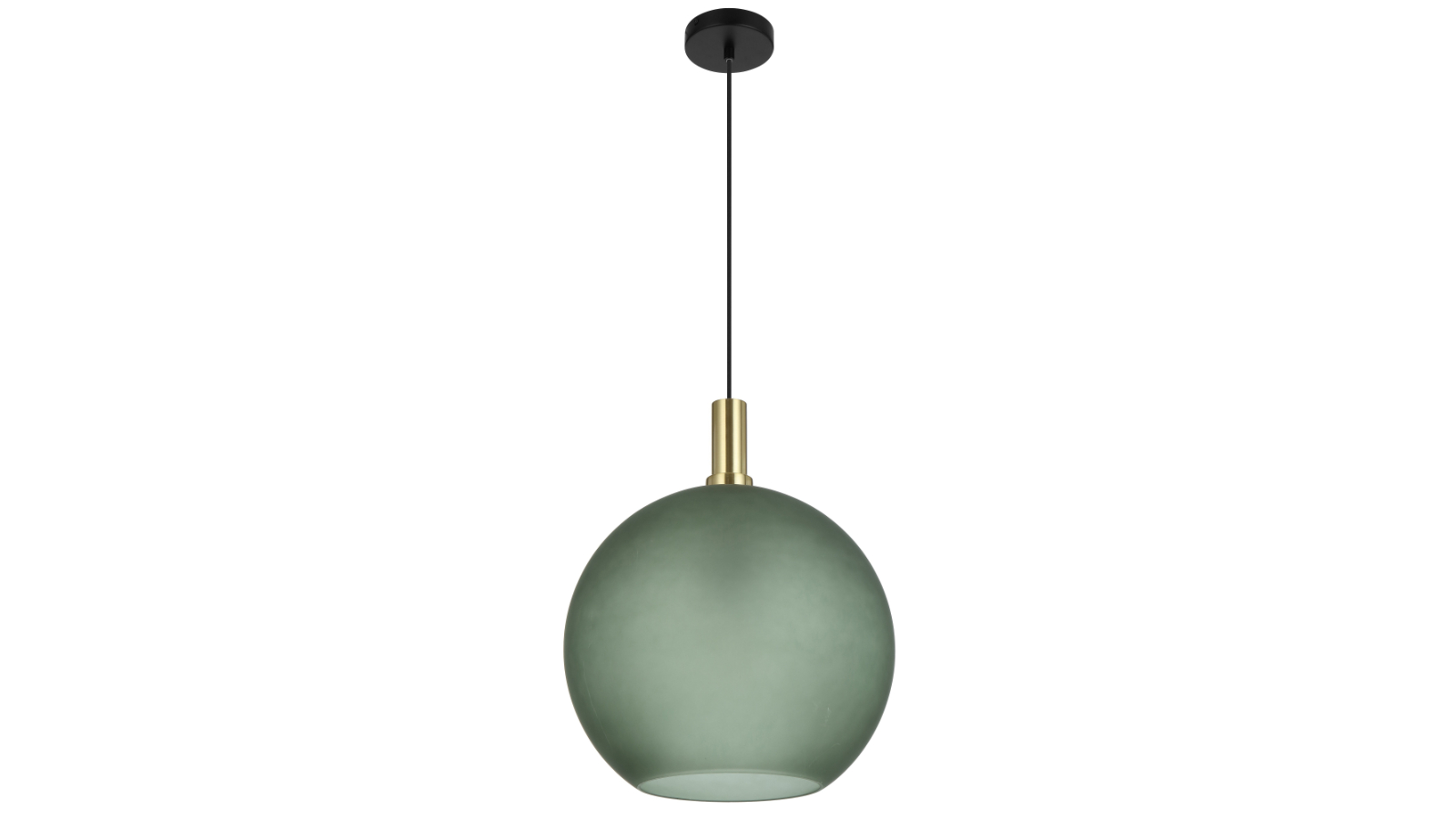 Pretty & Practical Metal Lumomark Pendant Light - Green