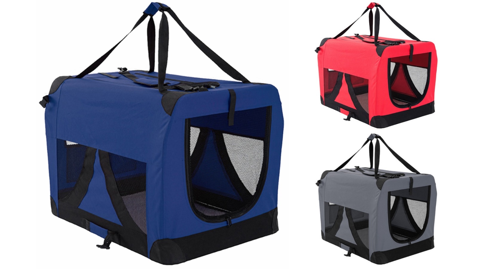 Paw Mate Size L Portable Soft Dog Cage Crate Carrier Harvey Norman