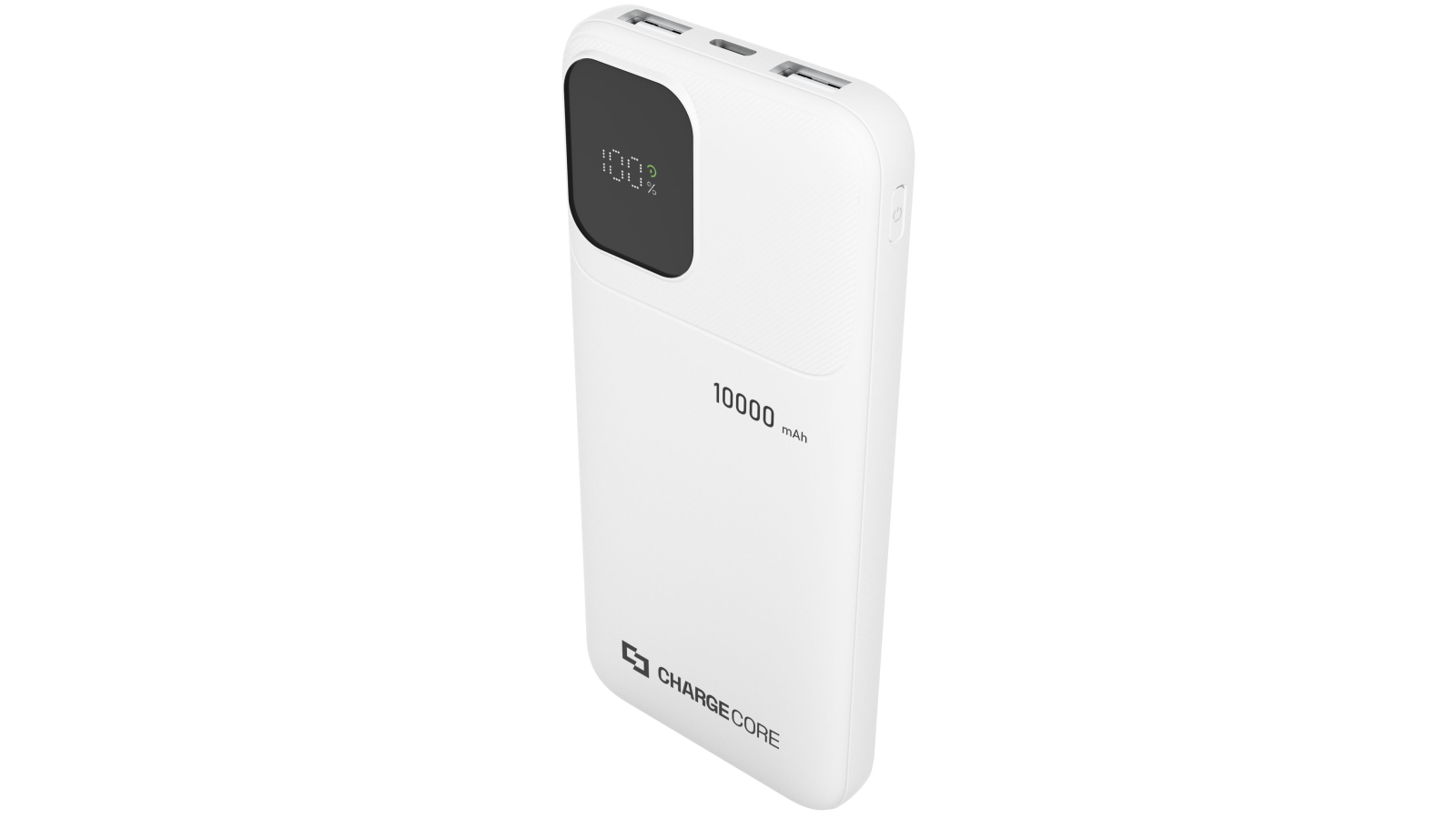 Laser ChargeCore SafeCharge Max 10000mAh Powerbank - White