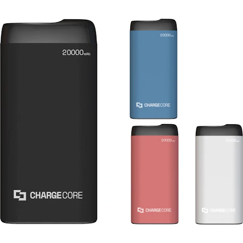 Laser 20000mAh Power Bank with LED Display