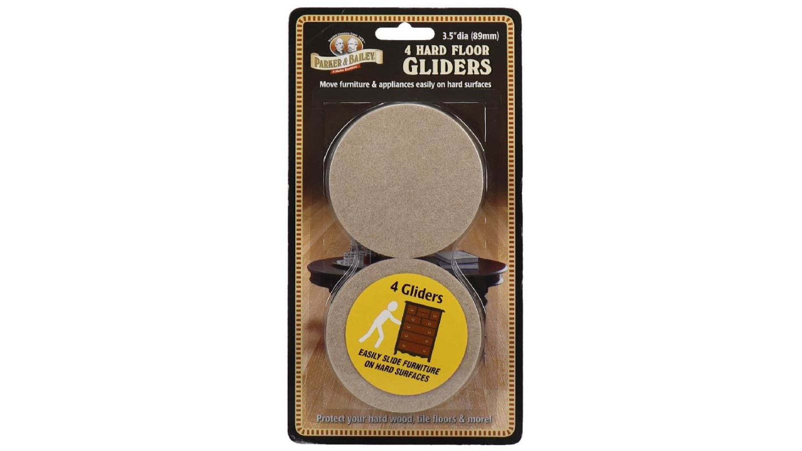 Parker & Bailey 4 Pack Hard Floor Glider