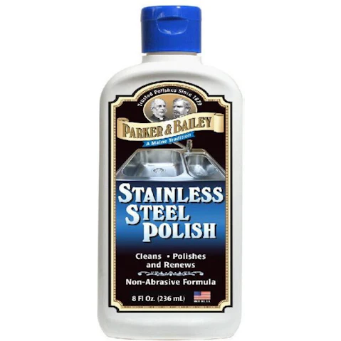 Parker and Bailey Stainless Steel Polish and Cleaner - 236ml
