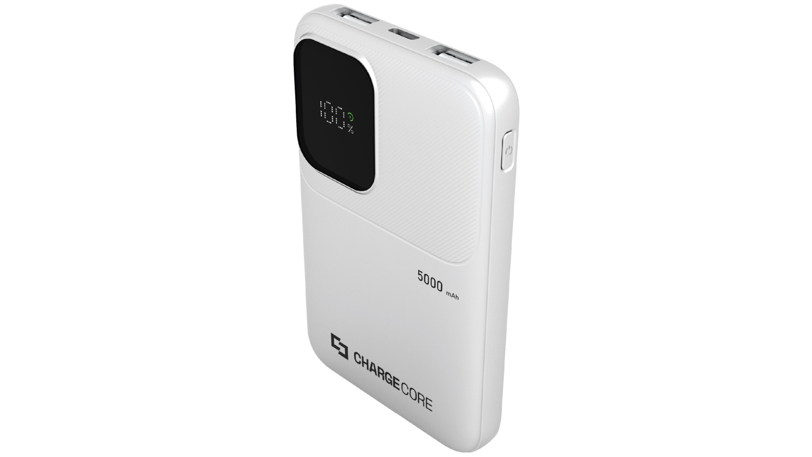 Laser ChargeCore SafeCharge Max 5000mAh Powerbank - White
