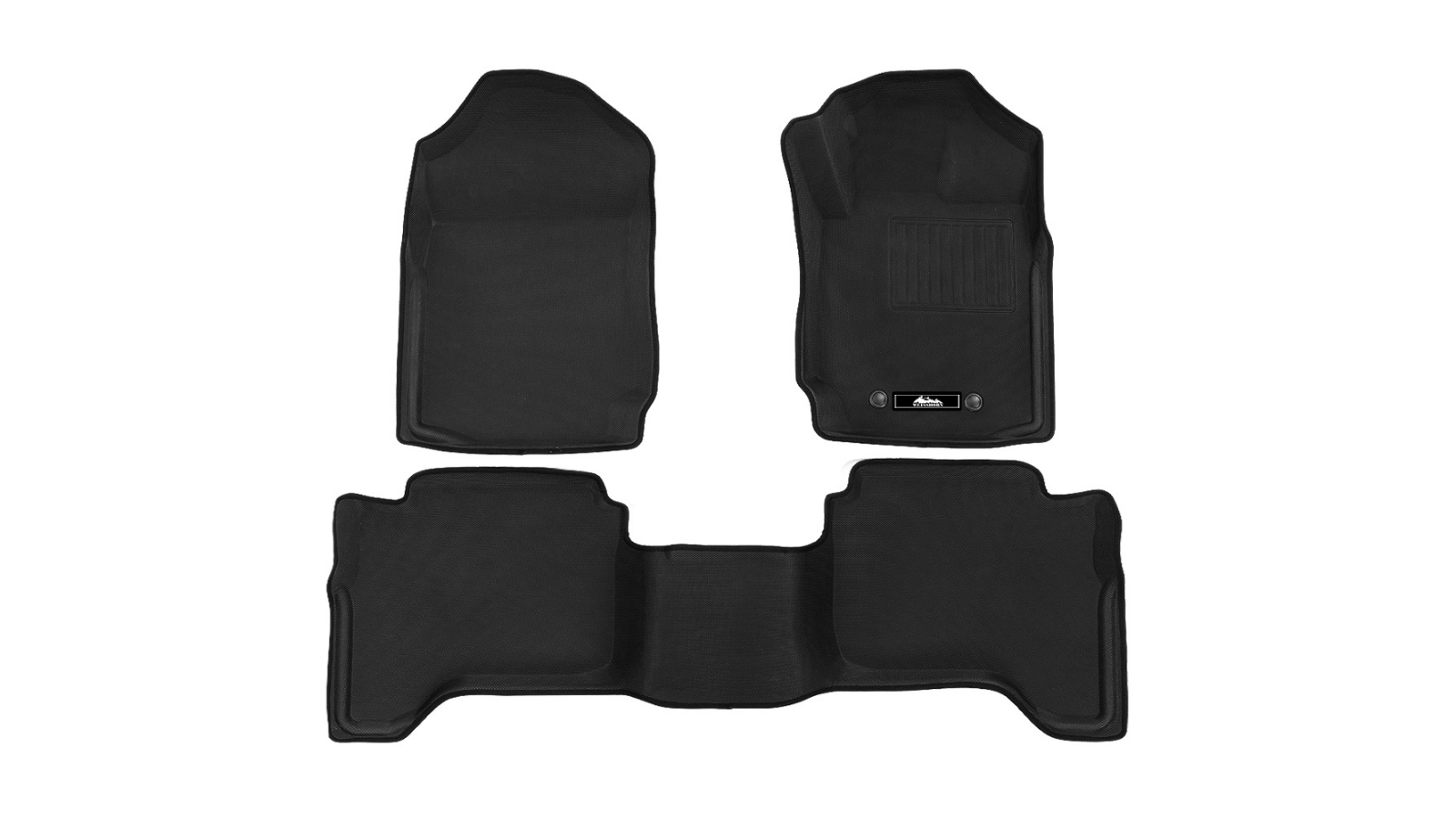Weisshorn Car Floor Mats Rubber For Ford Ranger PX PX2 PX3 Dual Cab 2011-2019 3D