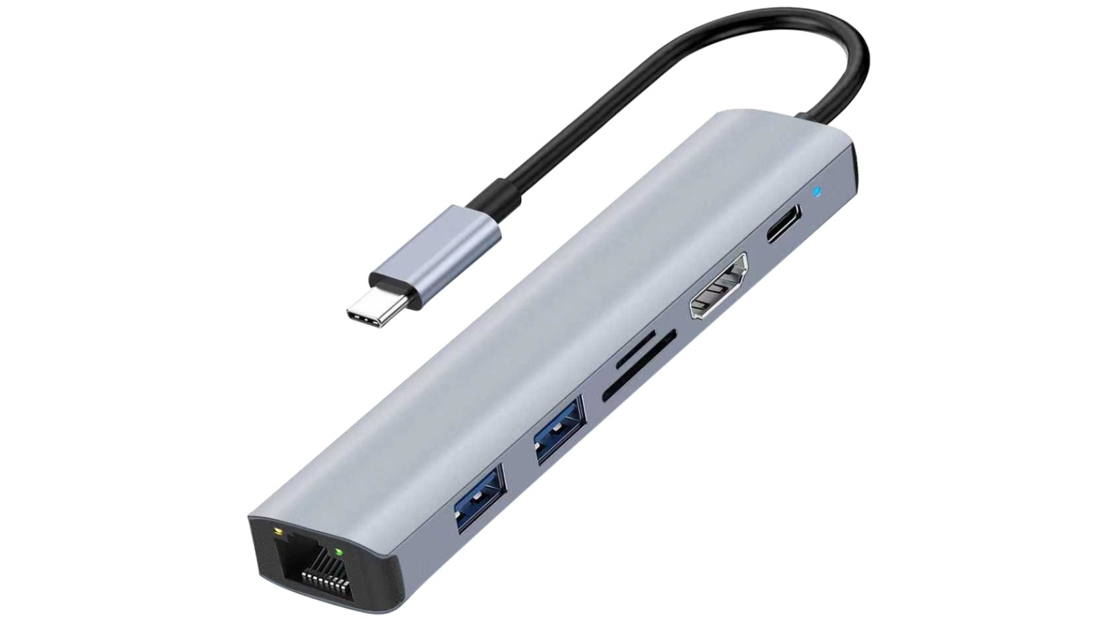 Laser 7-in-1 USB-C Multi-Port Hub