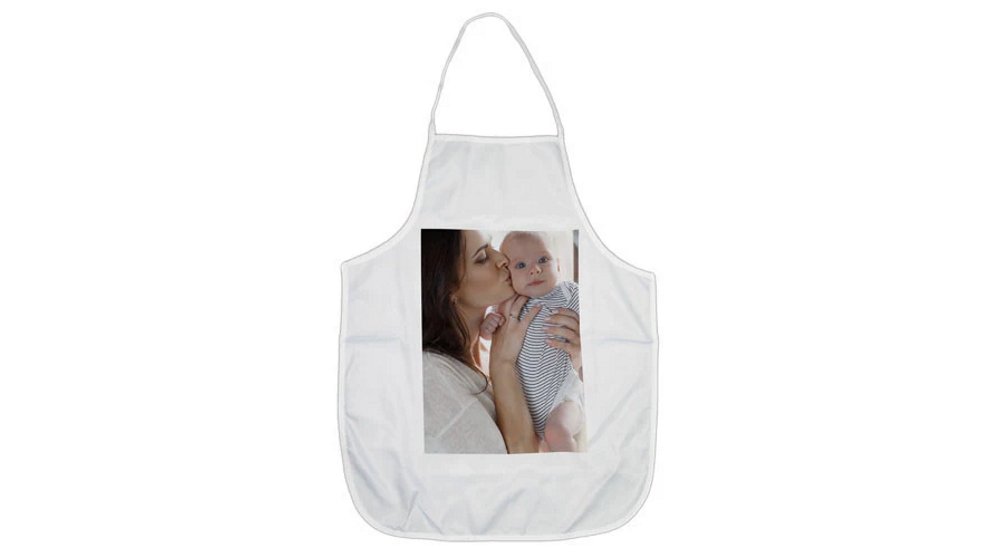 Personalised Colour Photo Printed BBQ Apron - Adult