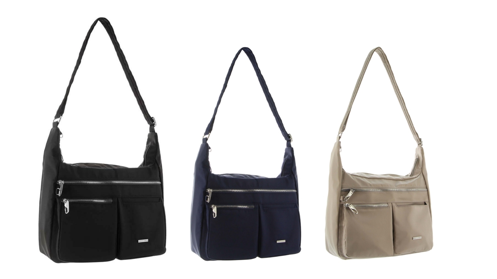 Pierre Cardin Slash-Proof Cross Body Bag
