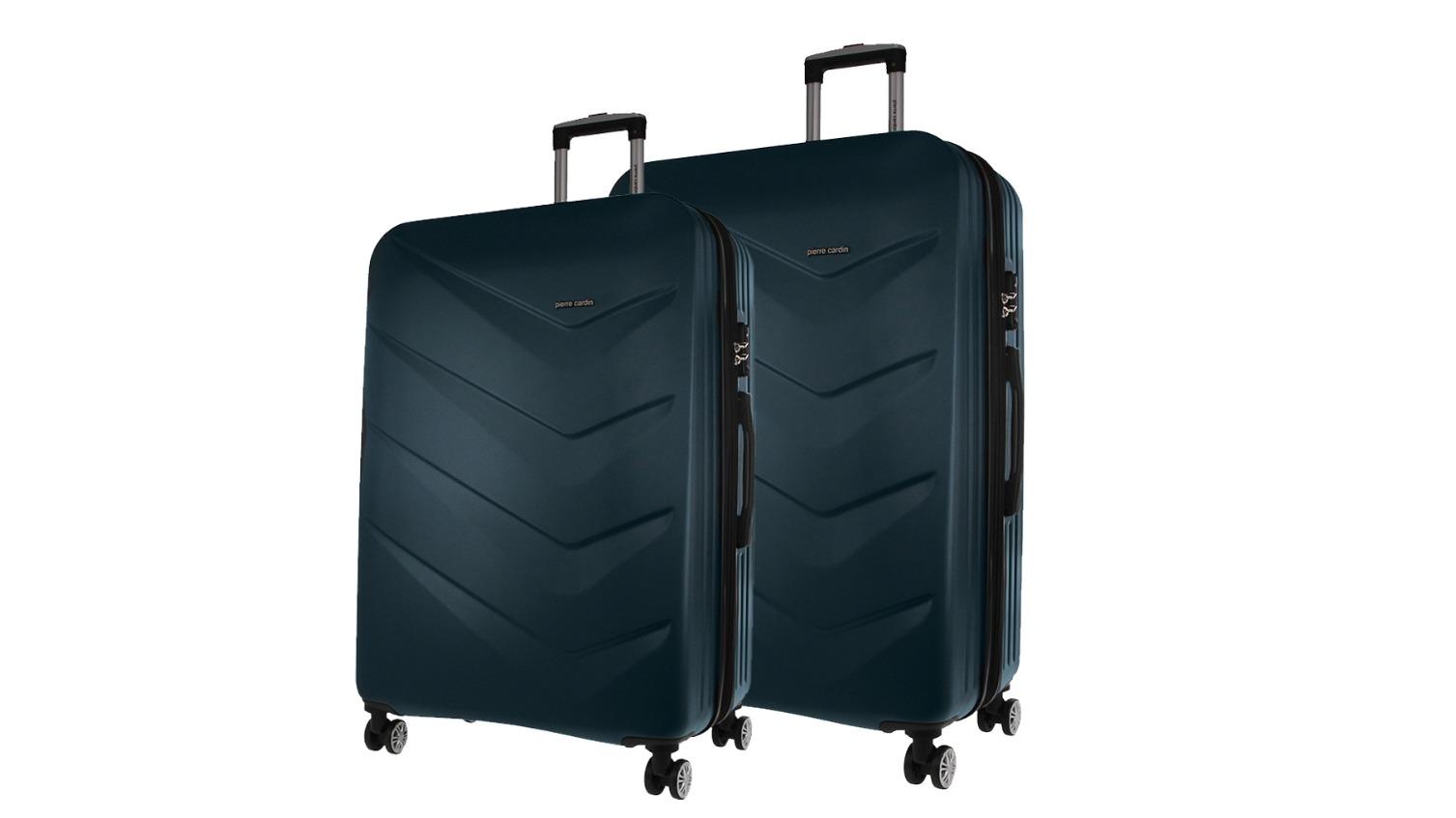Pierre Cardin Large + Medium Hard-Shell Set - Teal