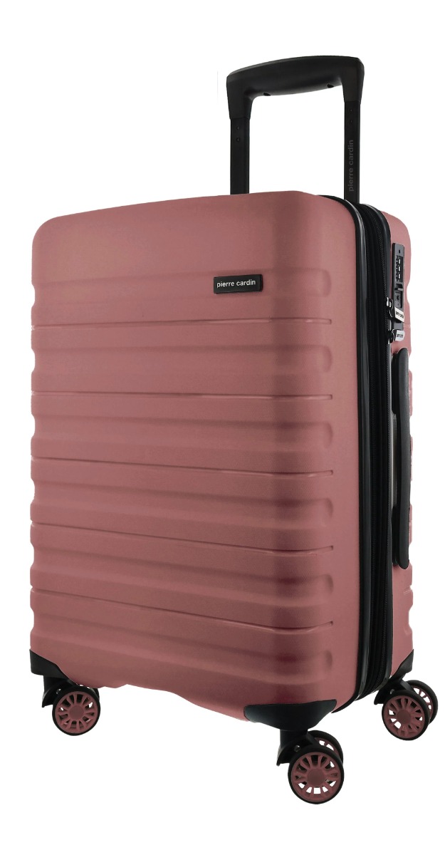 Pierre Cardin 54cm Cabin Hard Shell Case - Rose