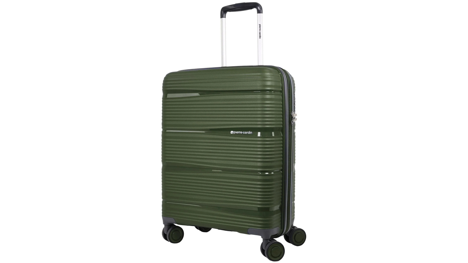 Pierre Cardin Normandy 54cm Cabin Hard-Shell Suitcase - Green