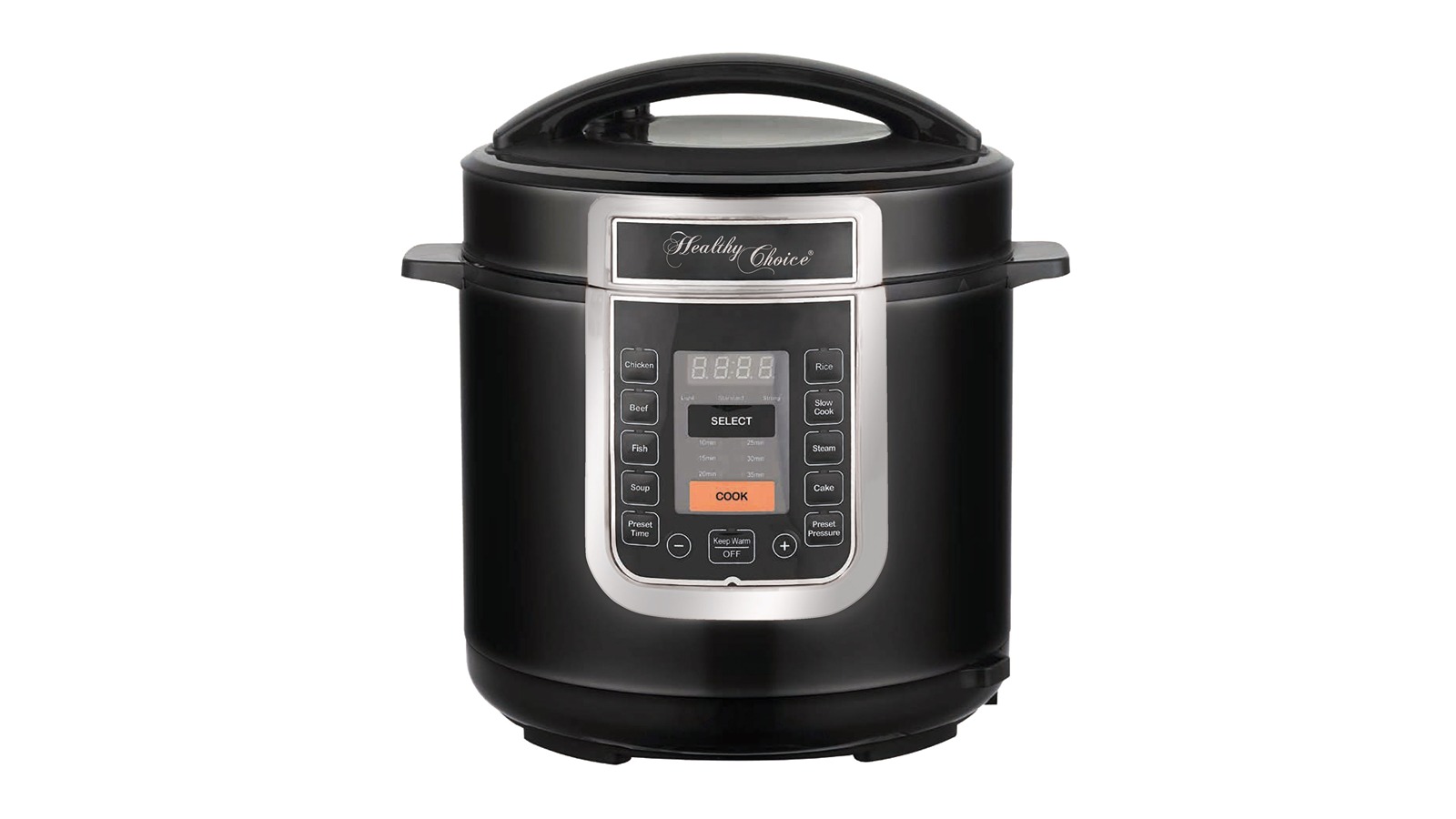 Healthy Choice 6 Litre Ceramic Coated Automatic Pressure Cooker