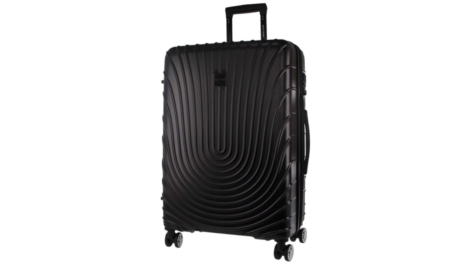 Pierre Cardin 54cm Cabin Hard Suitcase - Black