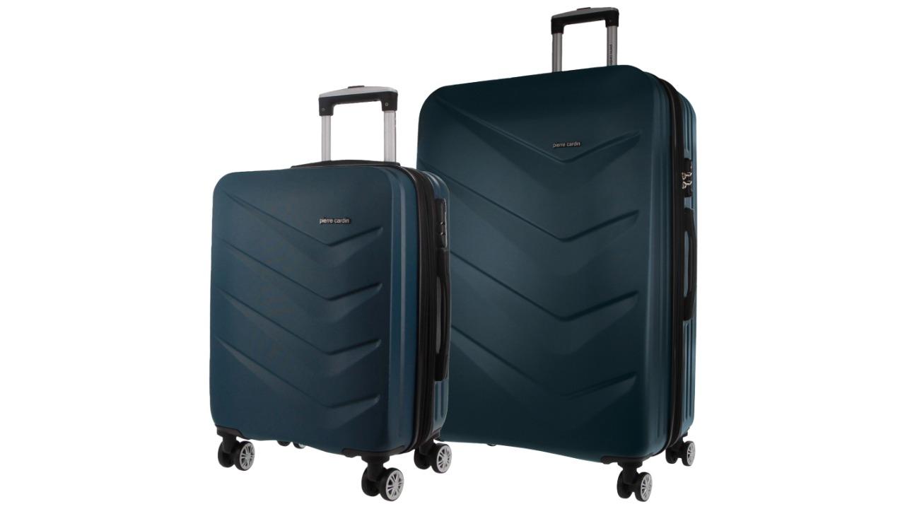 Pierre Cardin Large + Cabin Hard-Shell Set - Teal