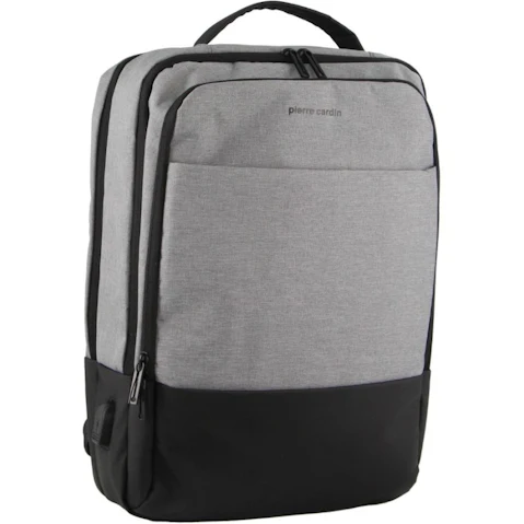 Pierre Cardin Travel and Business Backpack Harvard - Grey