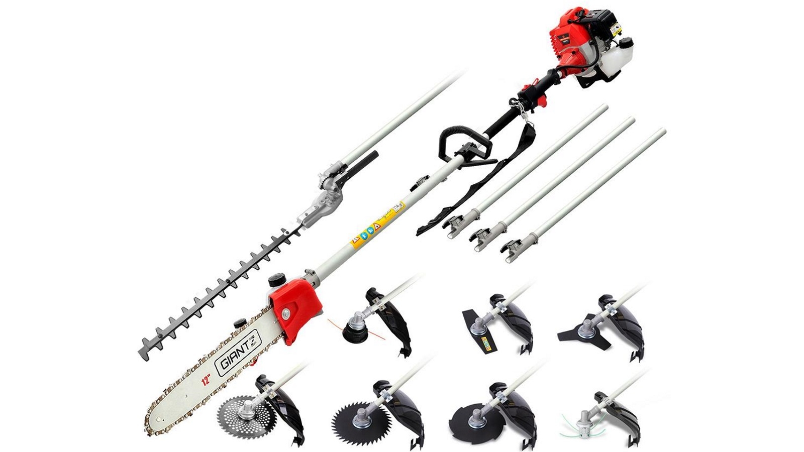 Giantz 62cc 9 in 1 Multi Use Chainsaw