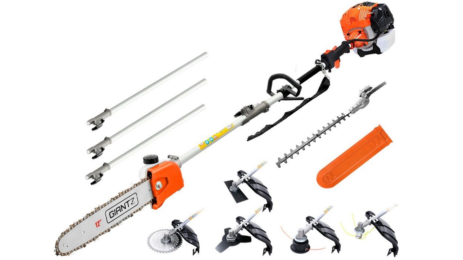 Giantz 65CC Pole Chainsaw Whipper Snip