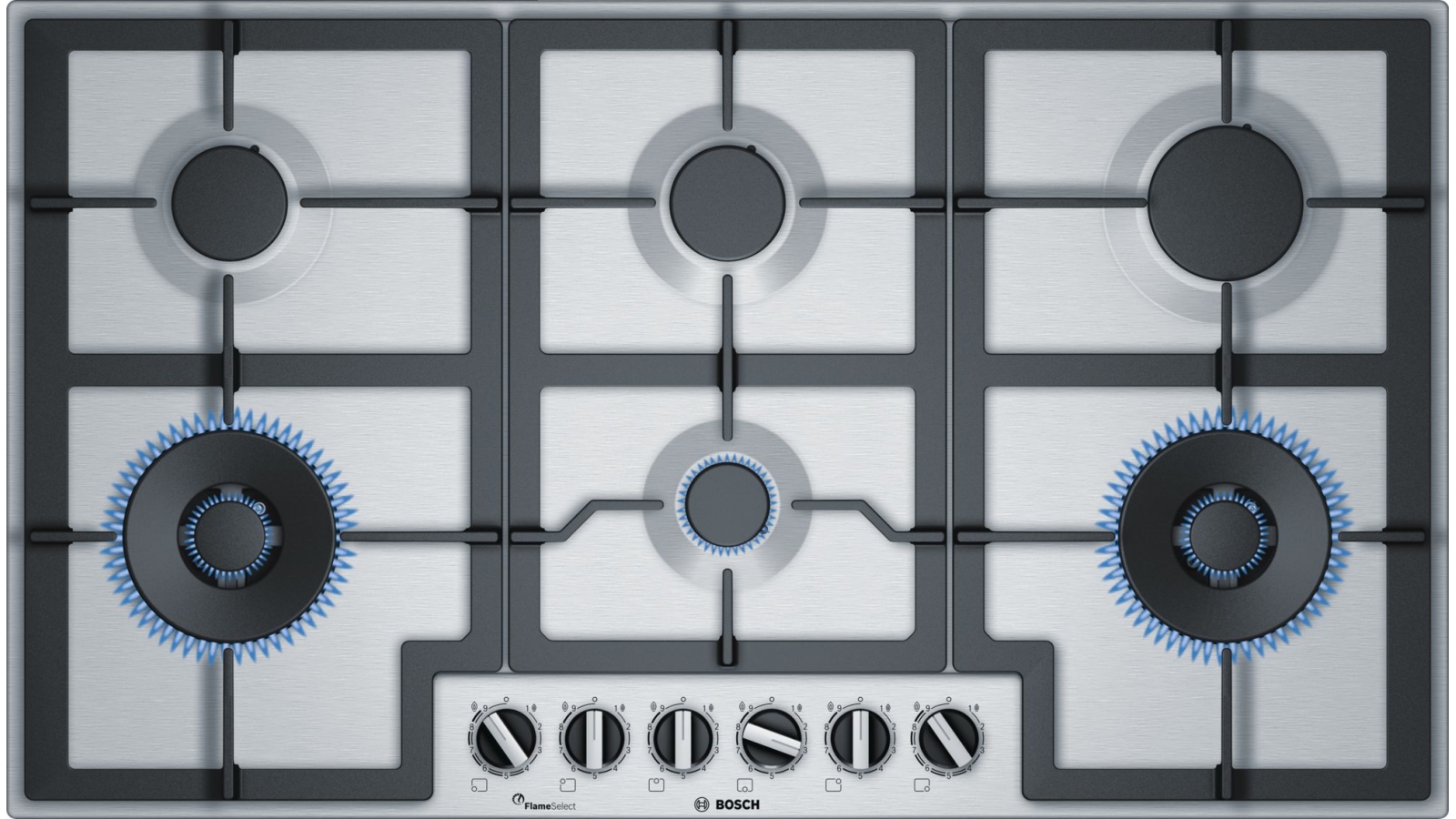 Bosch 900mm Series 6 6 Burner Gas Cooktop Harvey Norman