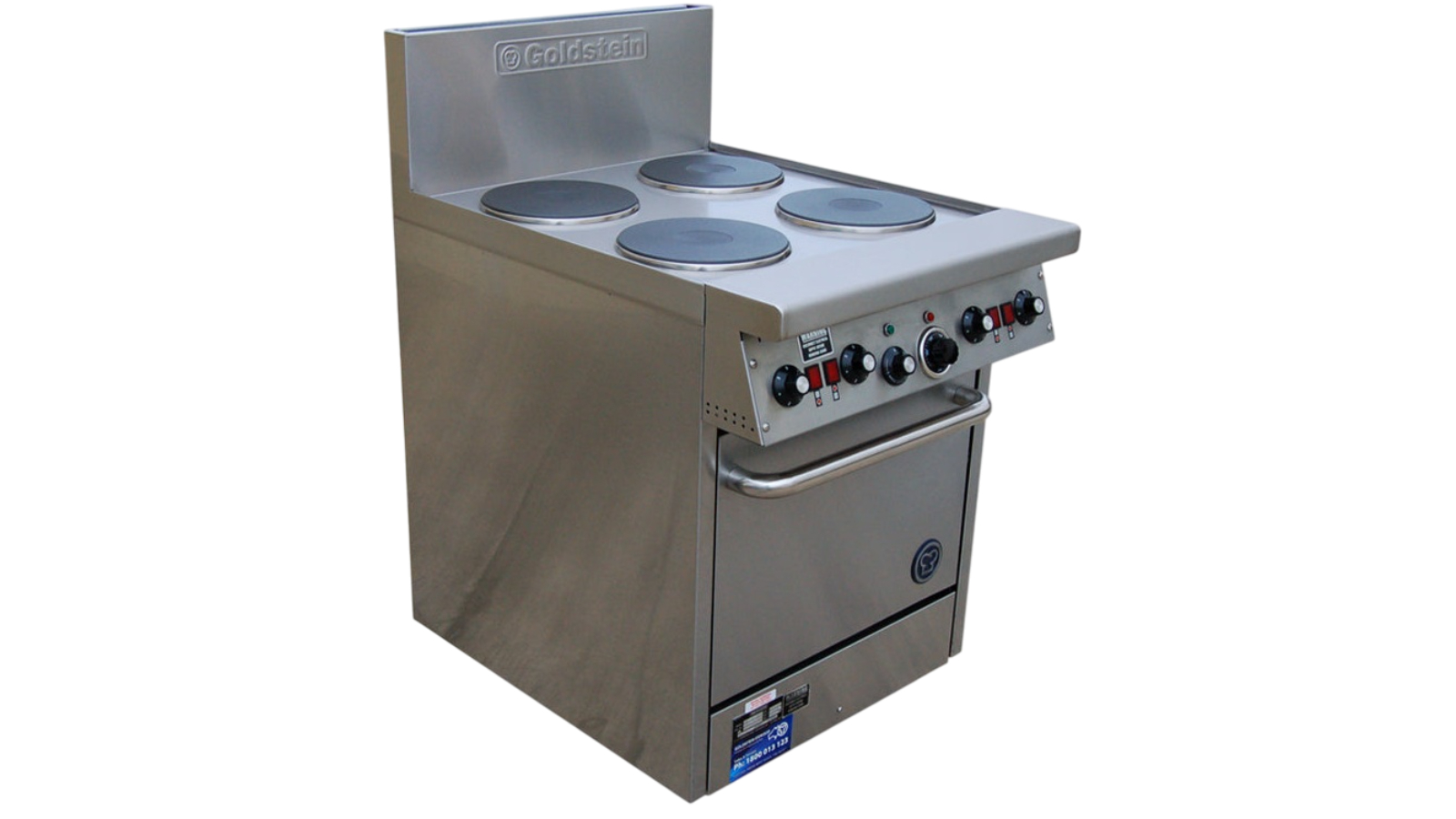 Goldstein PE4S20 4 Piece 2Kw Solid Plate Electric Oven